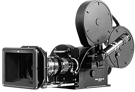The Photo-Sonics, Inc. 35mm 4ER high-speed film camera. This camera is used very heavily in the entertainment industry in movies, commercials, and music videos.
