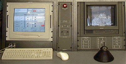 CTM unmanned remote control console.