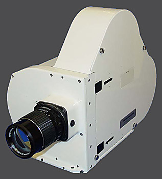 The Photo-Sonics, Inc. 70mm 10ML high-speed film camera.