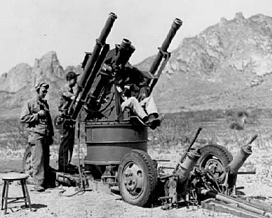 BrightEyes - Modified gun turret used to collect optical data at White Sands Missile Range in the late 1940's and early 1950's.