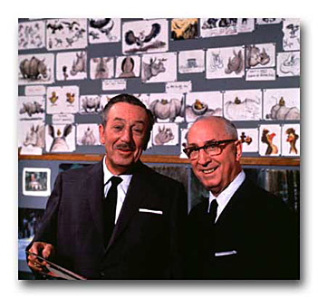 Walt and Roy Disney